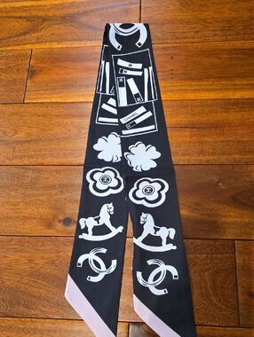 CC Logo Bag Or Hair Scarf